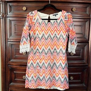 My Michelle Girls Sheath/Aline lace Dress - Size 16